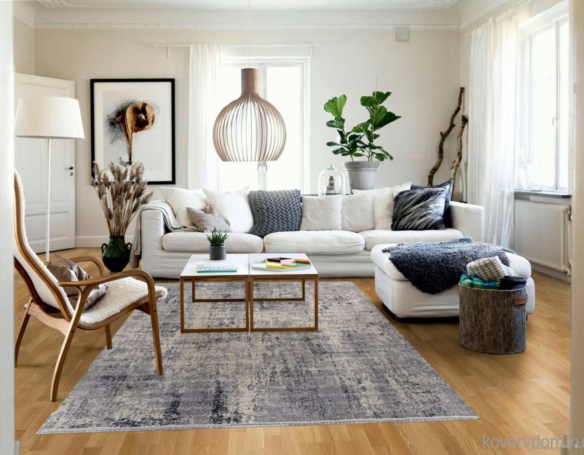 Ковер DUBAI 00269 GREY / BLUE