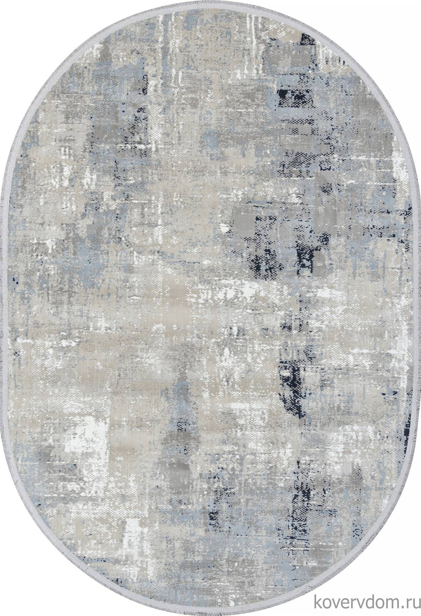 Ковер LORENZO C288AH GREY / L.BLUE Овал