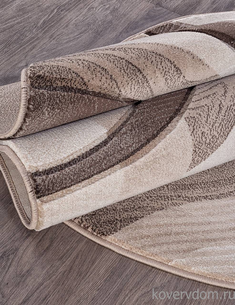 Ковер MEGA CARVING 4783 BEIGE Овал