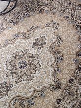 Ковер бежевый PRAGA 06020A BEIGE / BEIGE