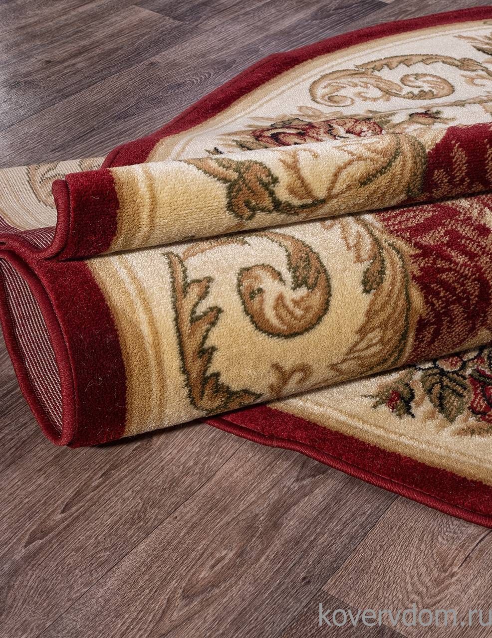 Ковер OLYMPOS D468 RED Овал Ковер OLYMPOS D468 RED Овал