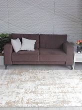 Ковер из Турции бежевый AMELI 5575A S.BEIGE / P.WHITE