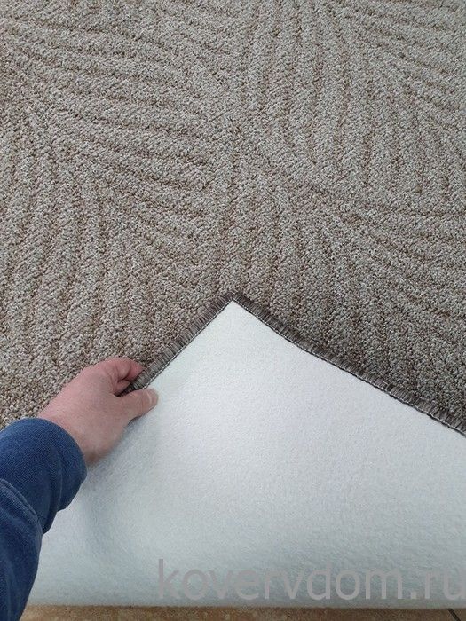 Однотонный ковер-палас скандинавский Ottava 257 какао Однотонный ковер-палас скандинавский Ottava 257 какао