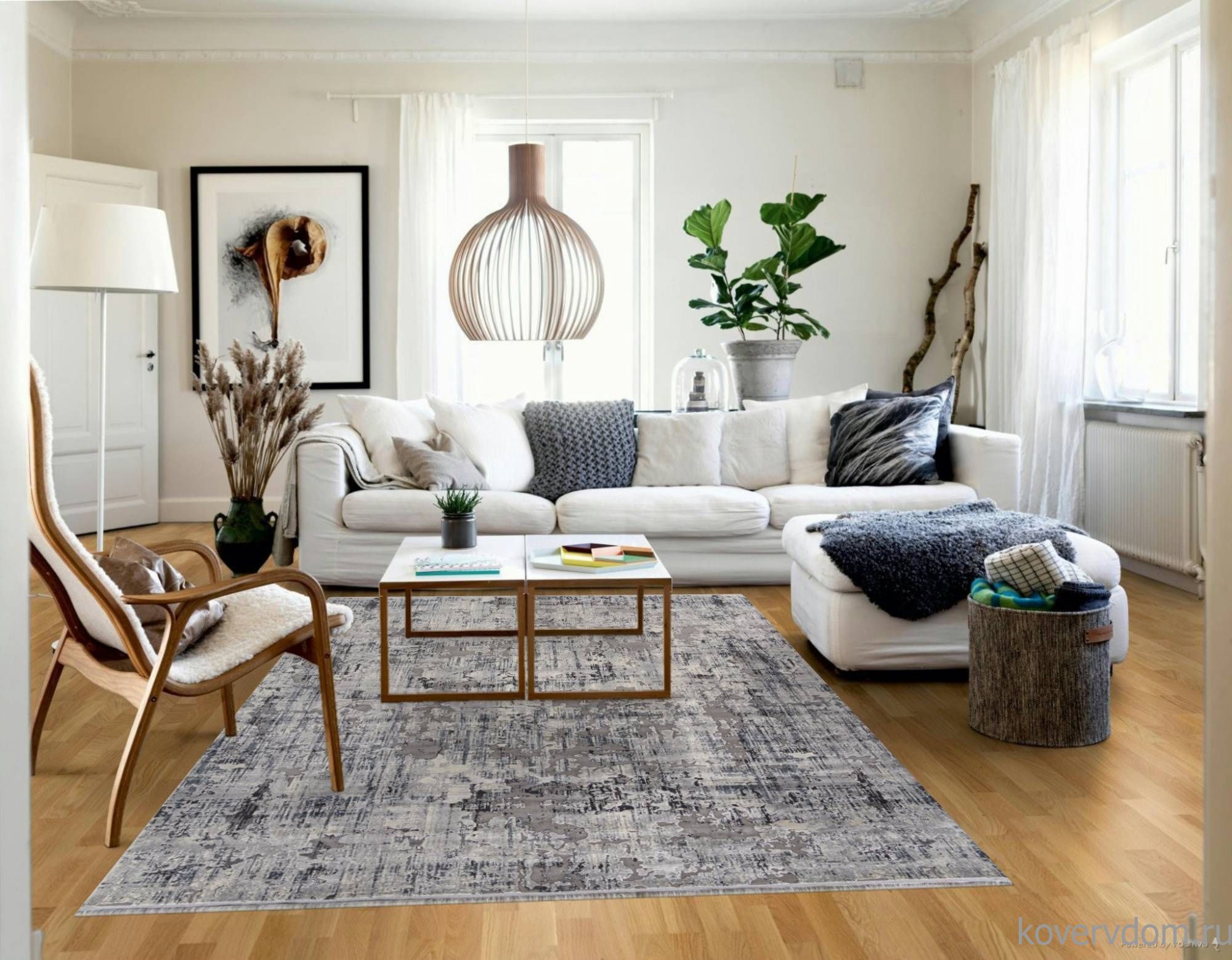 Ковер DUBAI 00271 GREY / BLUE