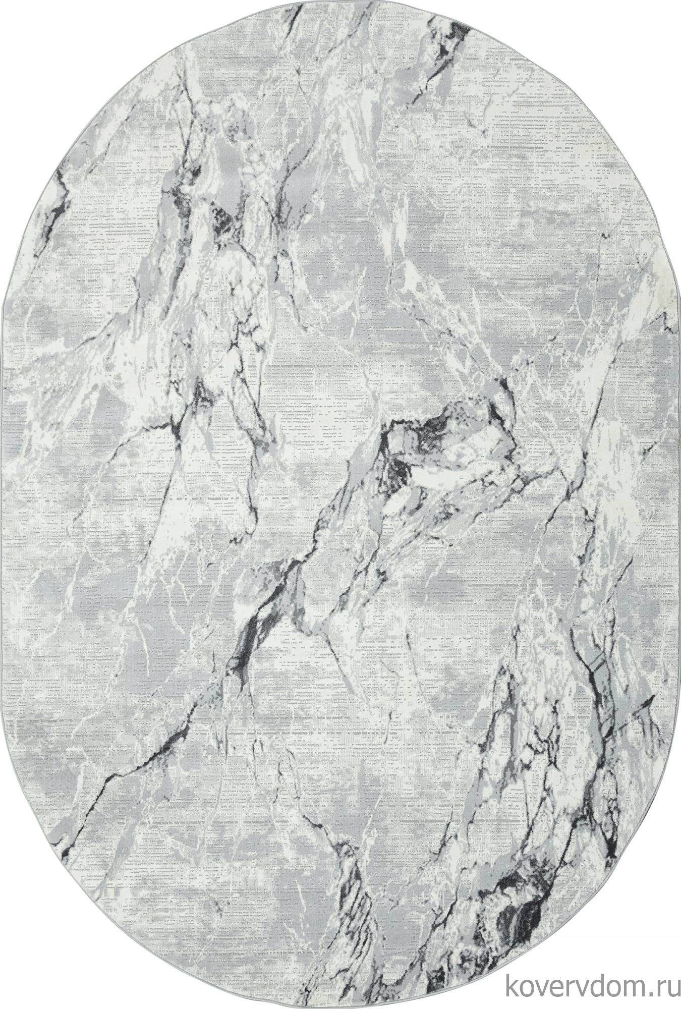 Ковер NENSI GL071G GREY / GREY Овал Ковер NENSI GL071G GREY / GREY Овал