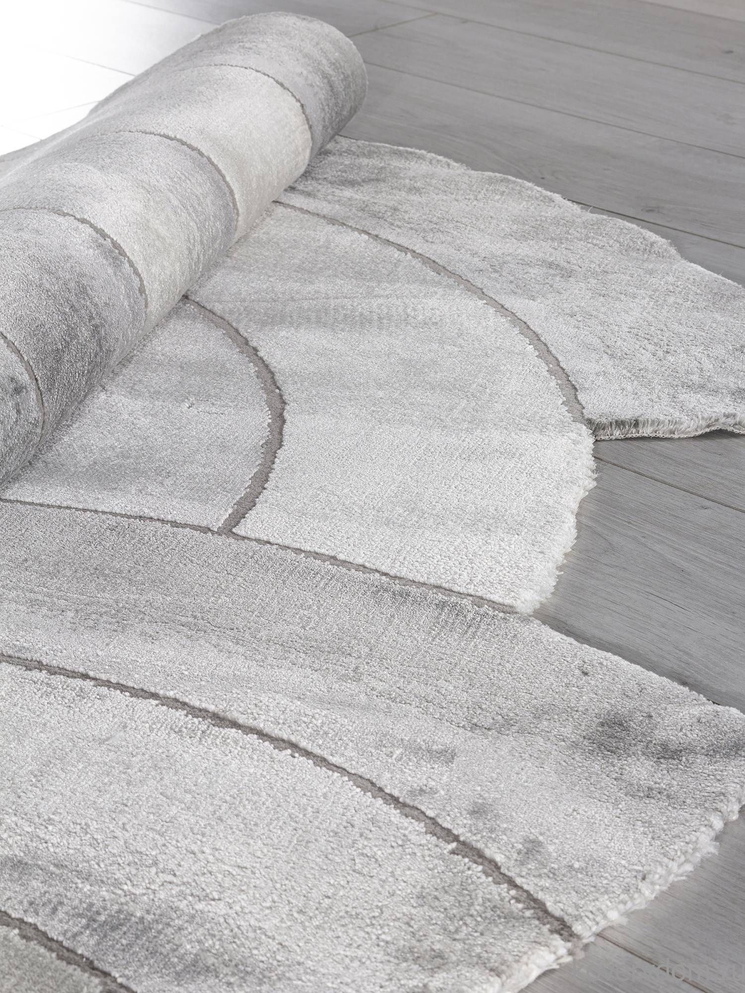 Ковер SAFIR 00836G GREY / GREY Круг Ковер SAFIR 00836G GREY / GREY Круг