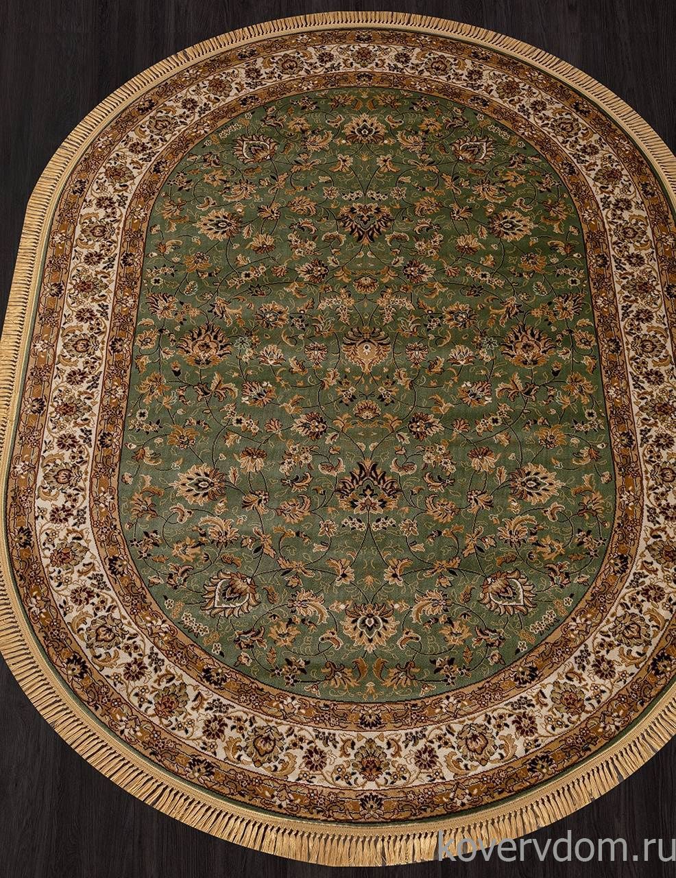 Ковер BUHARA 5471 GREEN Овал