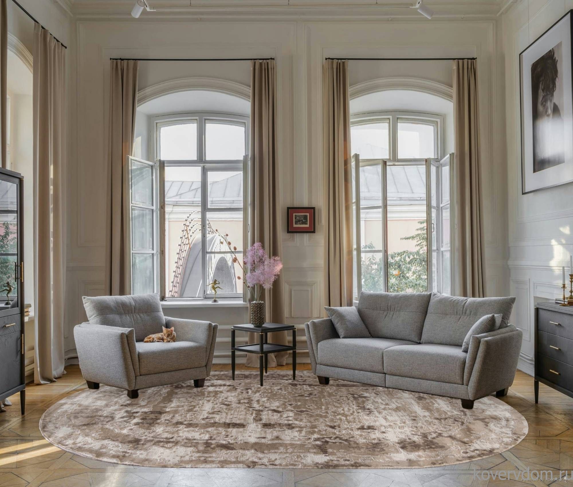 Ковер LUCCI P1262 VIZON / VIZON Овал