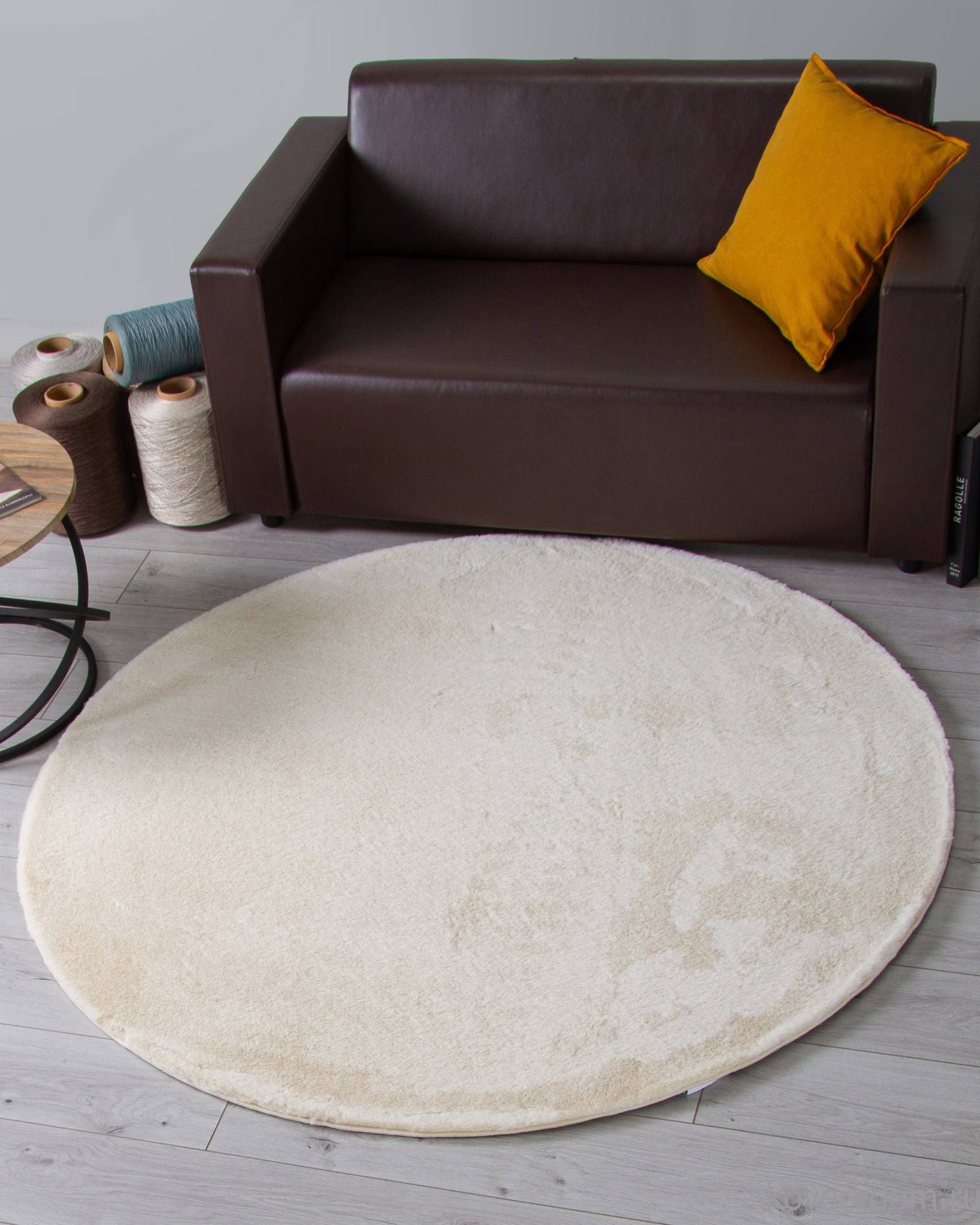 Ковер RABBIT LUXE PX2001 CREAM Круг