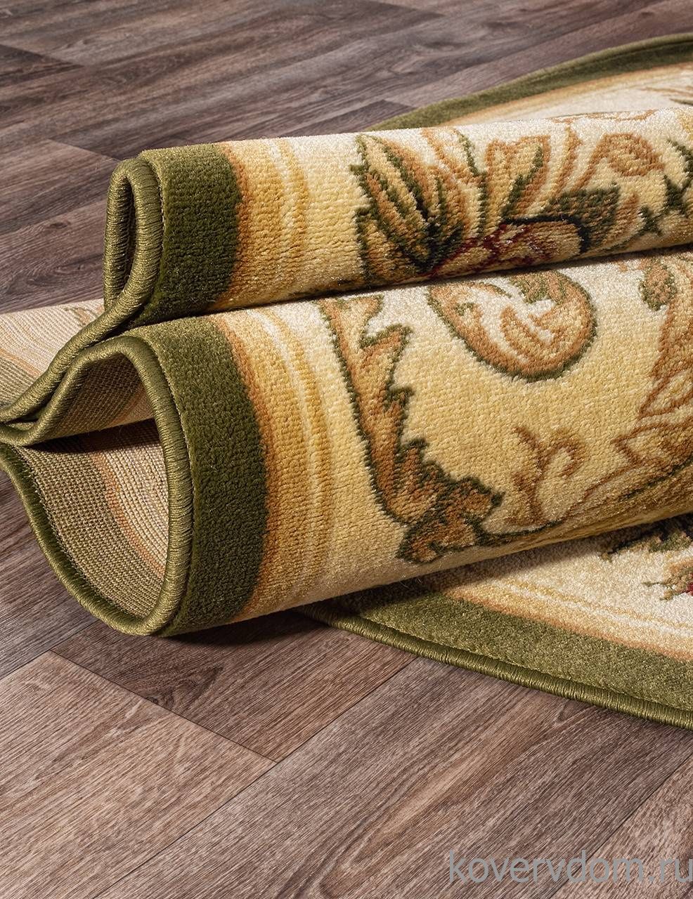 Ковер OLYMPOS D468 GREEN Овал Ковер OLYMPOS D468 GREEN Овал