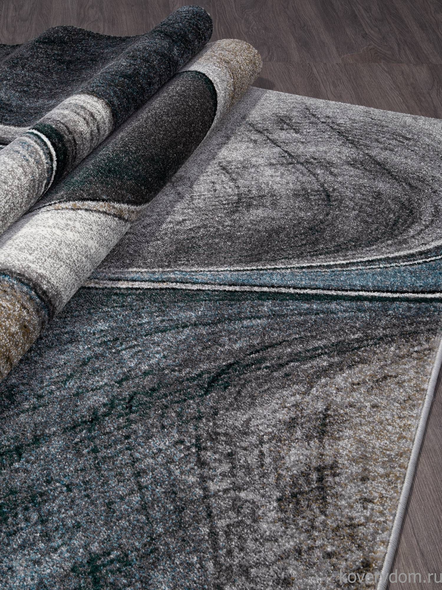 Ковер LONDON D825 GRAY-BLUE Ковер LONDON D825 GRAY-BLUE