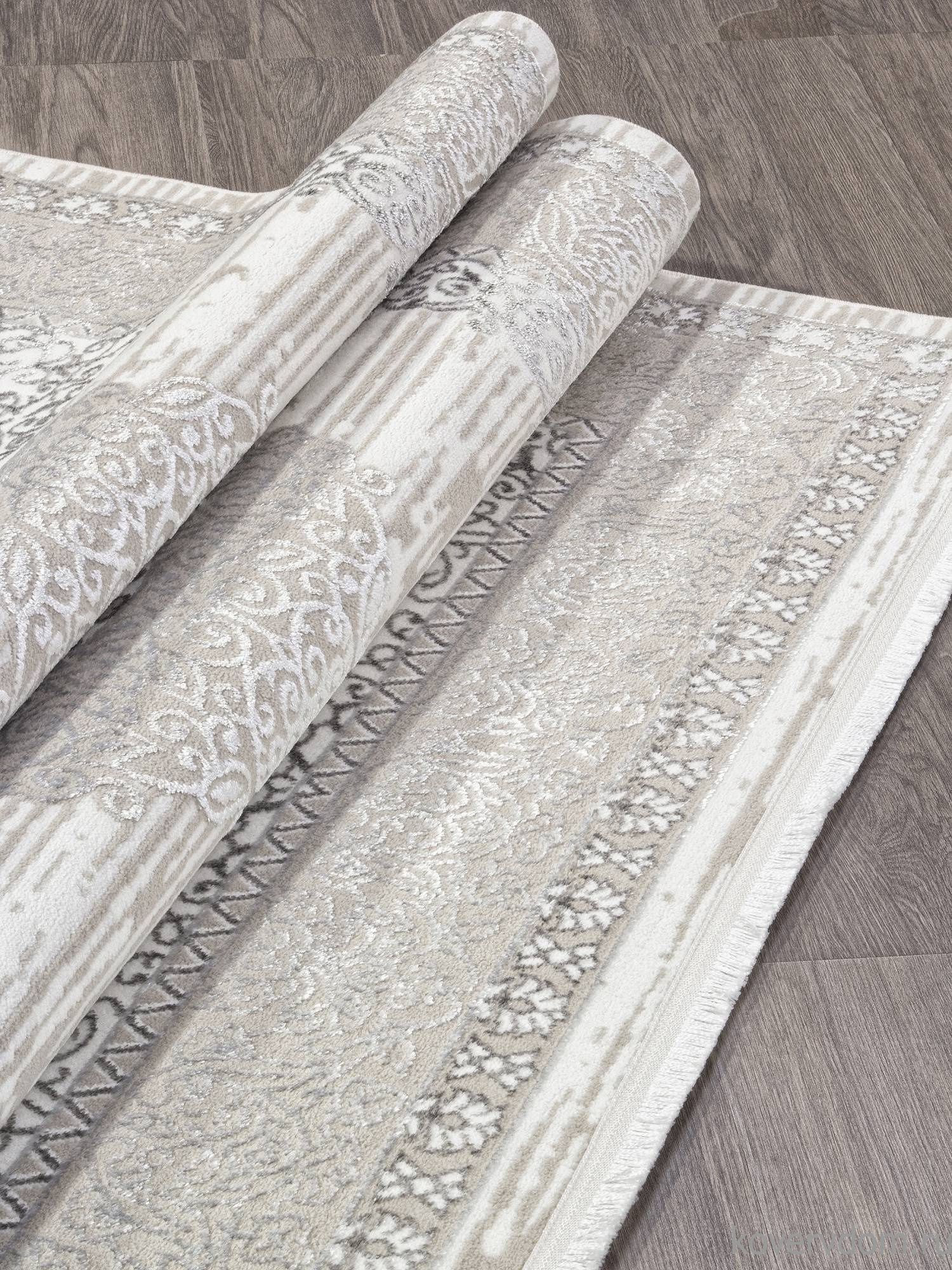 Ковер ALFANI Q012A GREY FDY / CREAM SHRINK Ковер ALFANI Q012A GREY FDY / CREAM SHRINK