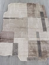 Прямоугольный ковер бежевый SAFIR-A 00838C GREY / BROWN