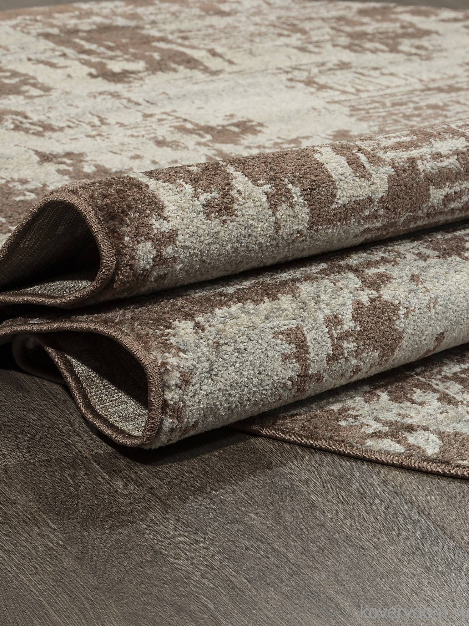 Ковер TORNADO F303 BEIGE-BROWN Овал Ковер TORNADO F303 BEIGE-BROWN Овал