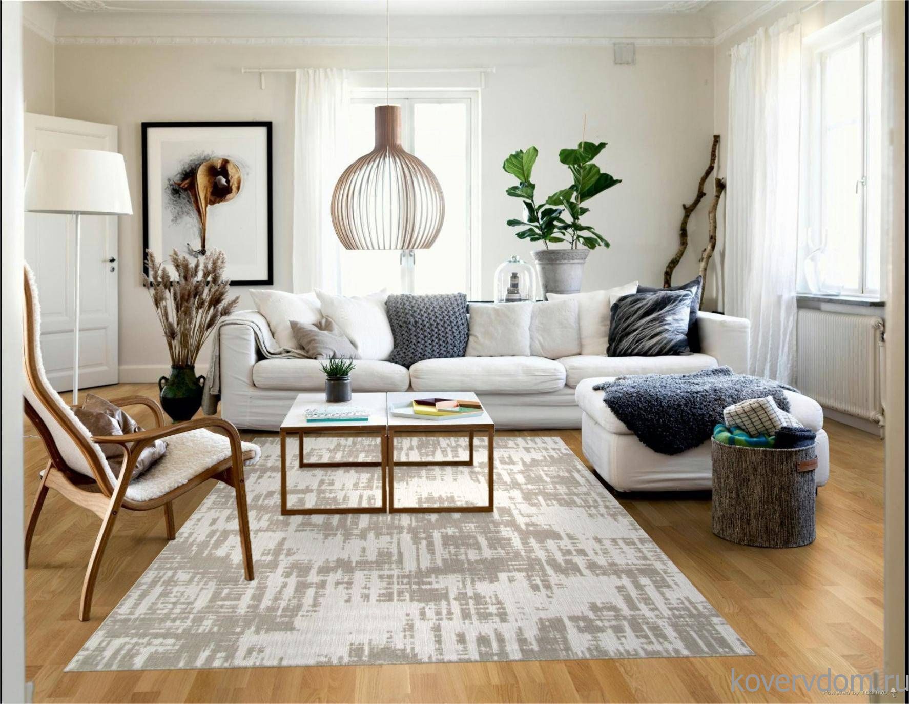 Ковер-циновка KAIR S144 BEIGE Ковер-циновка KAIR S144 BEIGE