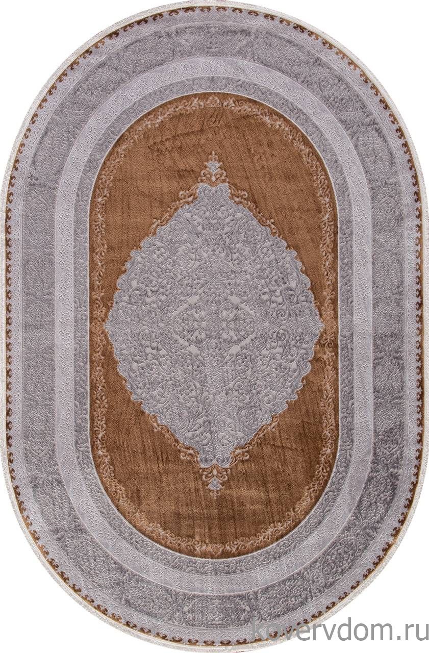 Ковер ERVA 18133 GRAY / TERRA Овал Ковер ERVA 18133 GRAY / TERRA Овал