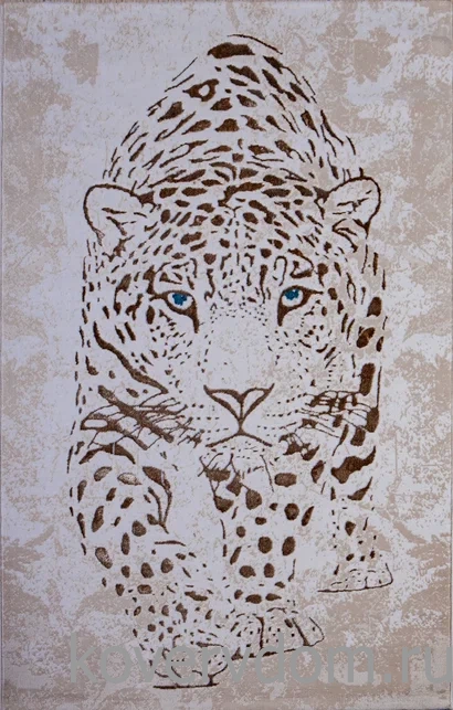 Ковер Леопард Modus 4947A 3382A Brown Poly-Brown Poly