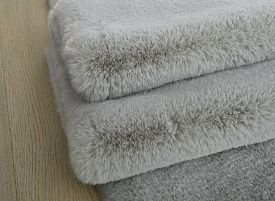 Пушистый ковровая Дорожка RABBIT PREMIUM MS1000 ANTRACITE