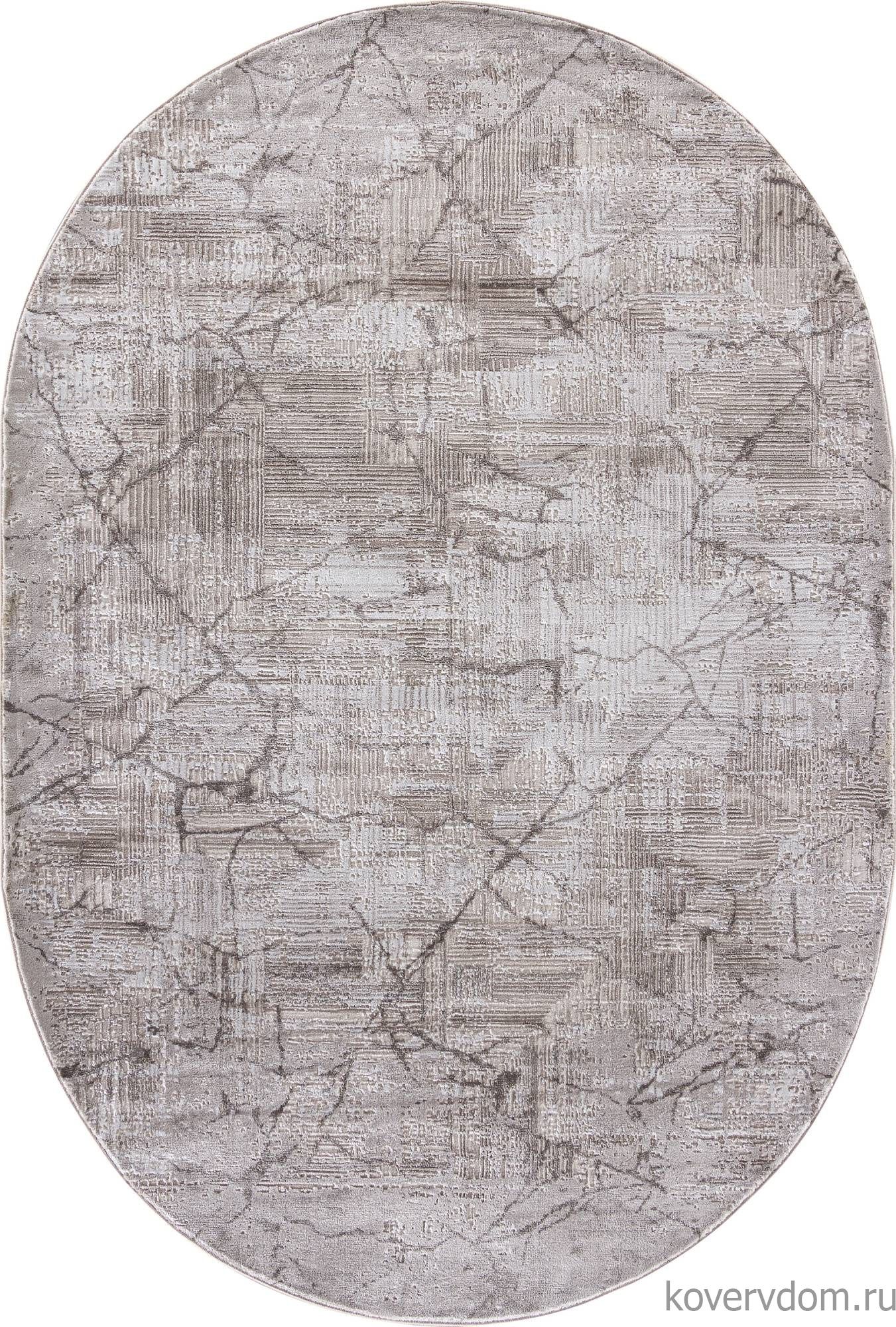 Ковер NENSI GL003A BROWN / BROWN Овал Ковер NENSI GL003A BROWN / BROWN Овал