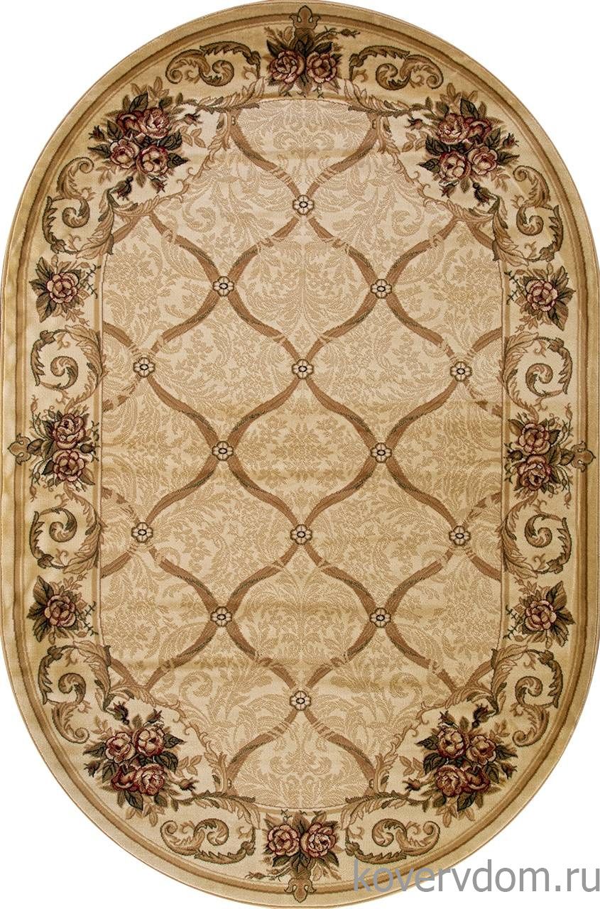 Ковер OLYMPOS D468 CREAM Овал Ковер OLYMPOS D468 CREAM Овал