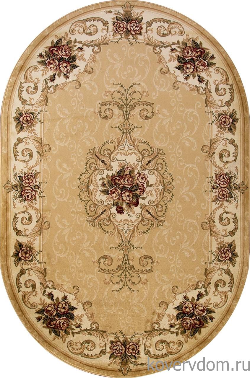 Ковер OLYMPOS D467 BEIGE Овал Ковер OLYMPOS D467 BEIGE Овал