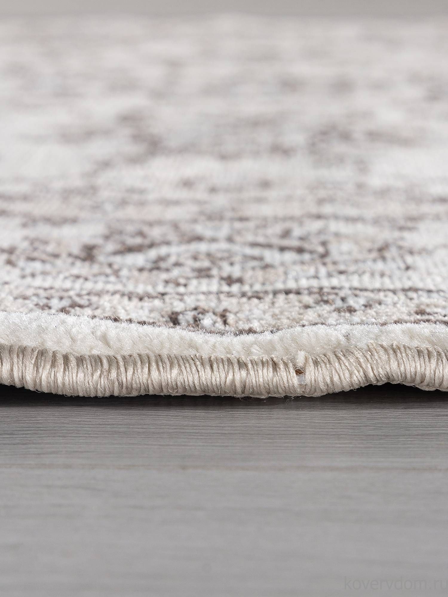 Ковер LUXE L009 CREAM-BROWN Круг Ковер LUXE L009 CREAM-BROWN Круг