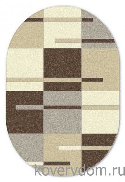 Ковер рельефный SOHO 1612-15011 ОВАЛ 