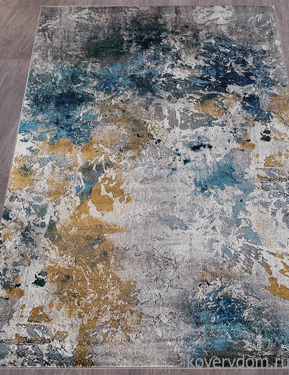 Ковер LONDON D822 GRAY-BLUE Ковер LONDON D822 GRAY-BLUE