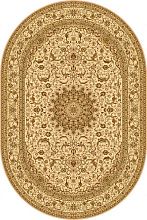 Овальный ковер из шерсти ISFAHAN SANTORINI cream ОВАЛ