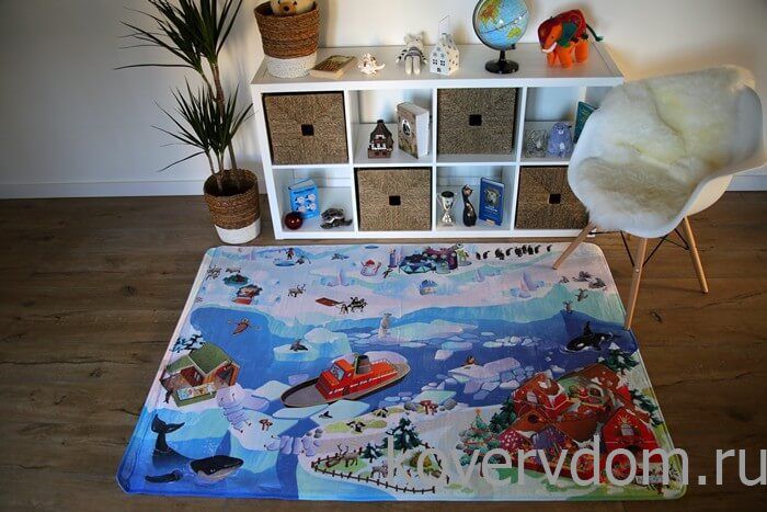 Детский развивающий 3D ковер АРКТИКА 86025 Детский развивающий 3D ковер АРКТИКА 86025