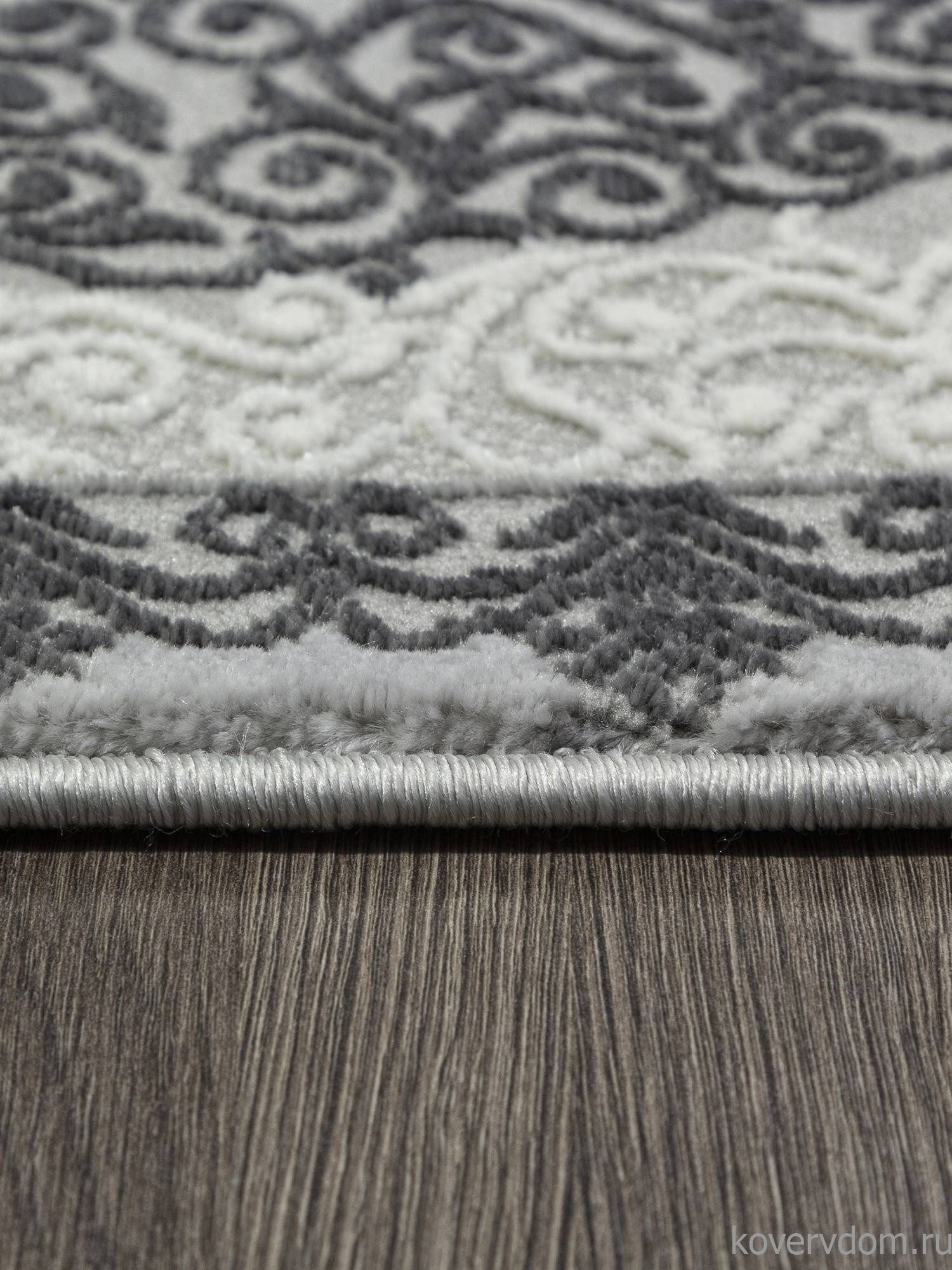 Ковер NENSI GL074G GREY / GREY Овал Ковер NENSI GL074G GREY / GREY Овал