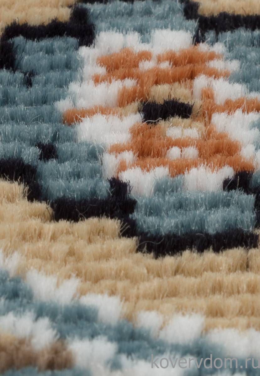 Ковер SHAHREZA d210 CREAM-BLUE Овал Ковер SHAHREZA d210 CREAM-BLUE Овал