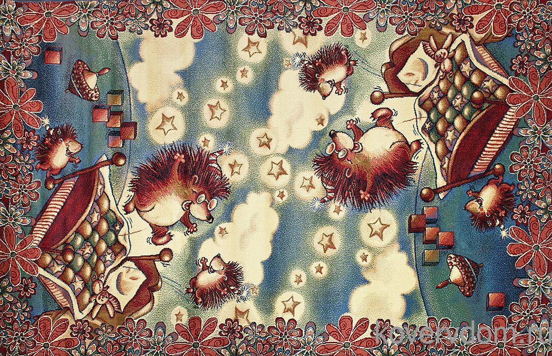 Детский ковер Ежики 40552-02 Детский ковер Ежики 40552-02