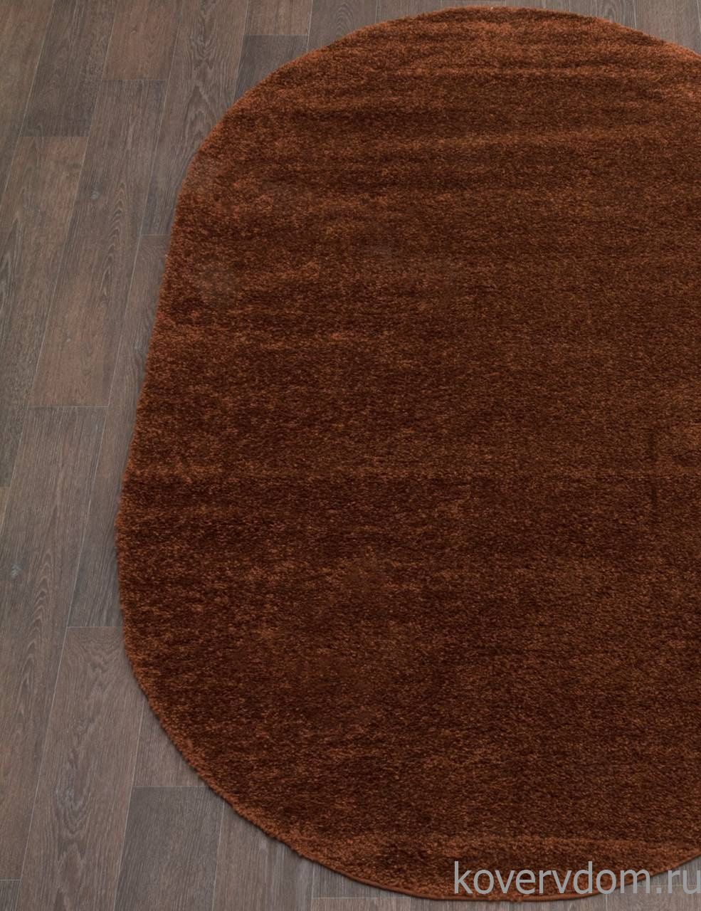 Ковер COMFORT SHAGGY 2 S600 BROWN Овал
