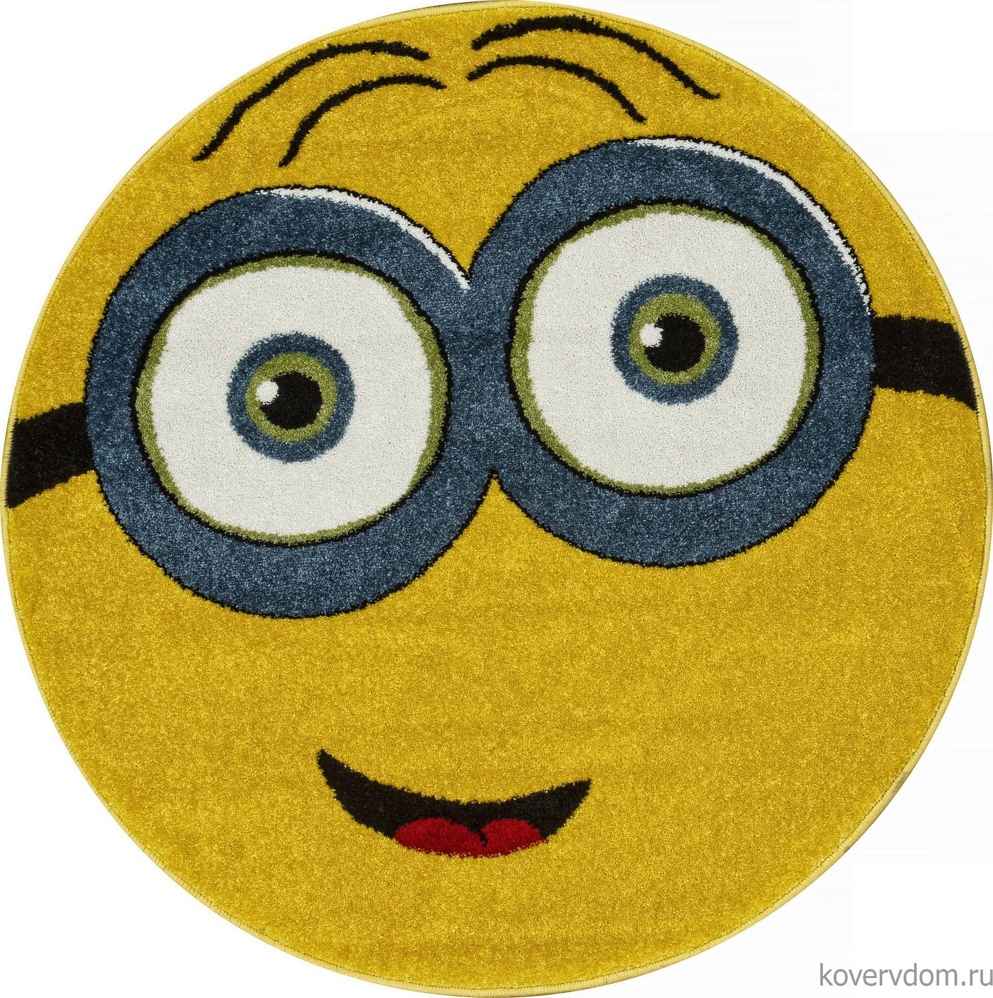 Ковер SMILE NC13 YELLOW Круг