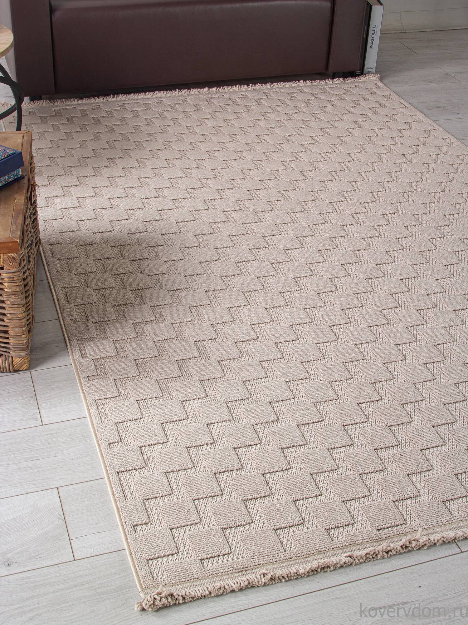 Ковер LOOPY L0010A D.BEIGE / D.BEIGE