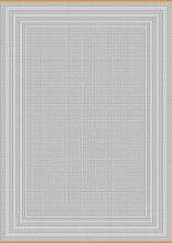Ковер из Турции из вискозы DUBAI 00654 GREY