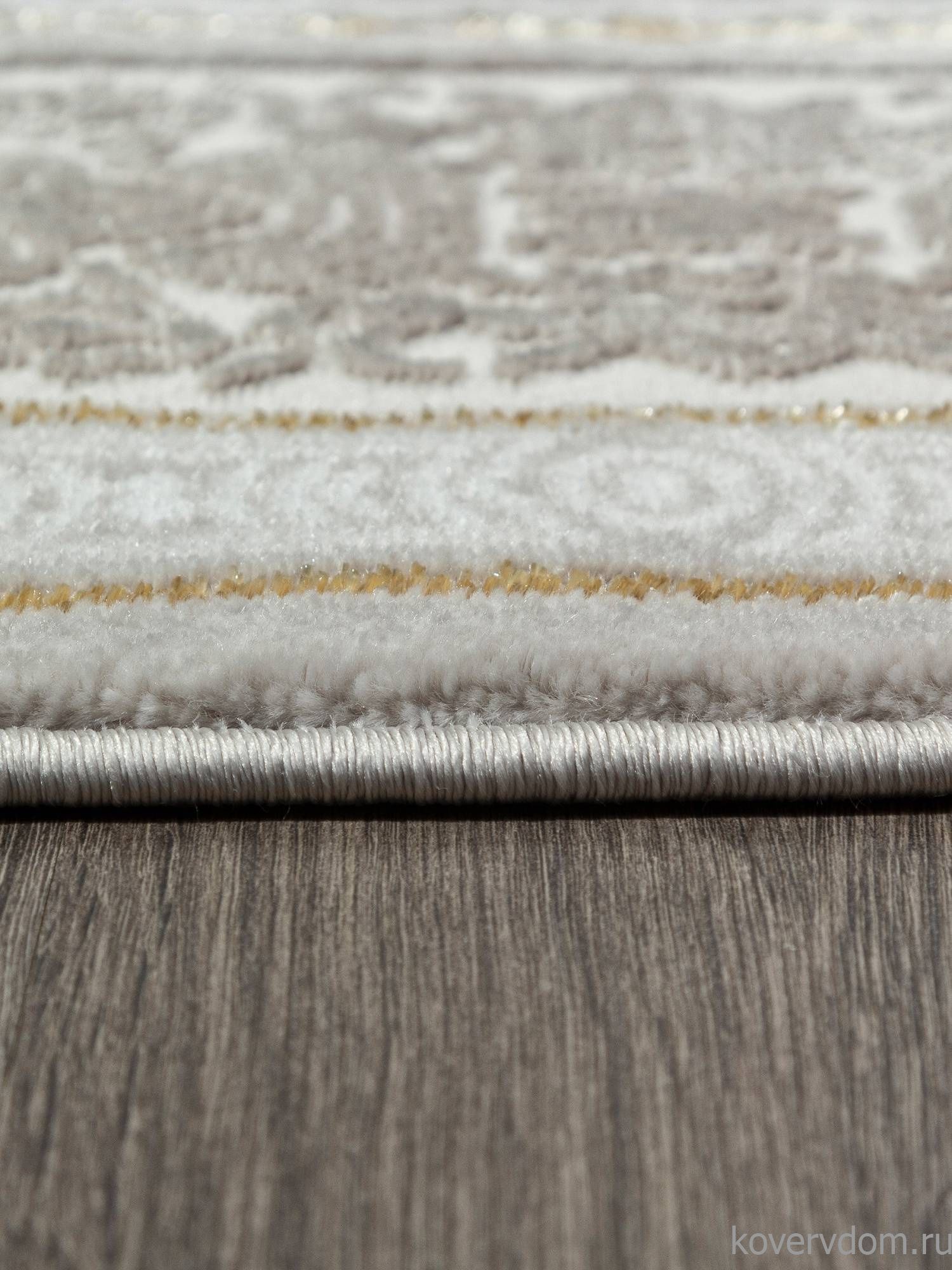 Ковер NENSI GL090E BROWN / BROWN Овал