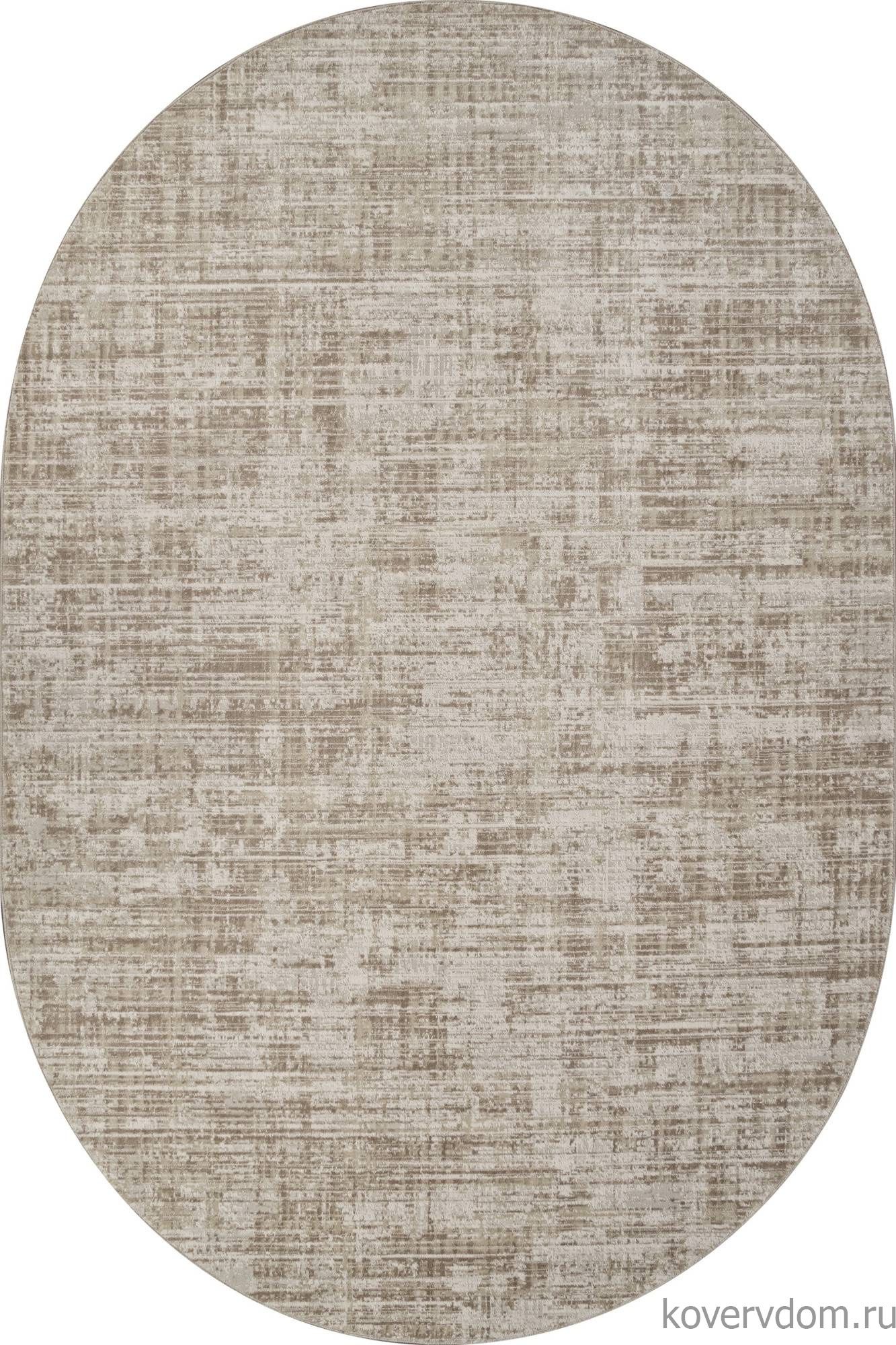 Ковер AFINA F415AE BEIGE / L.BROWN Овал Ковер AFINA F415AE BEIGE / L.BROWN Овал