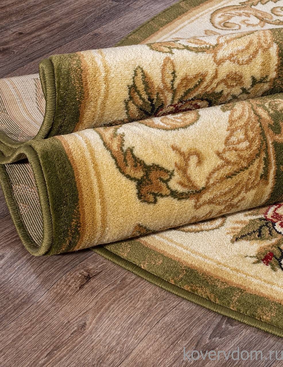 Ковер OLYMPOS D467 GREEN Овал Ковер OLYMPOS D467 GREEN Овал