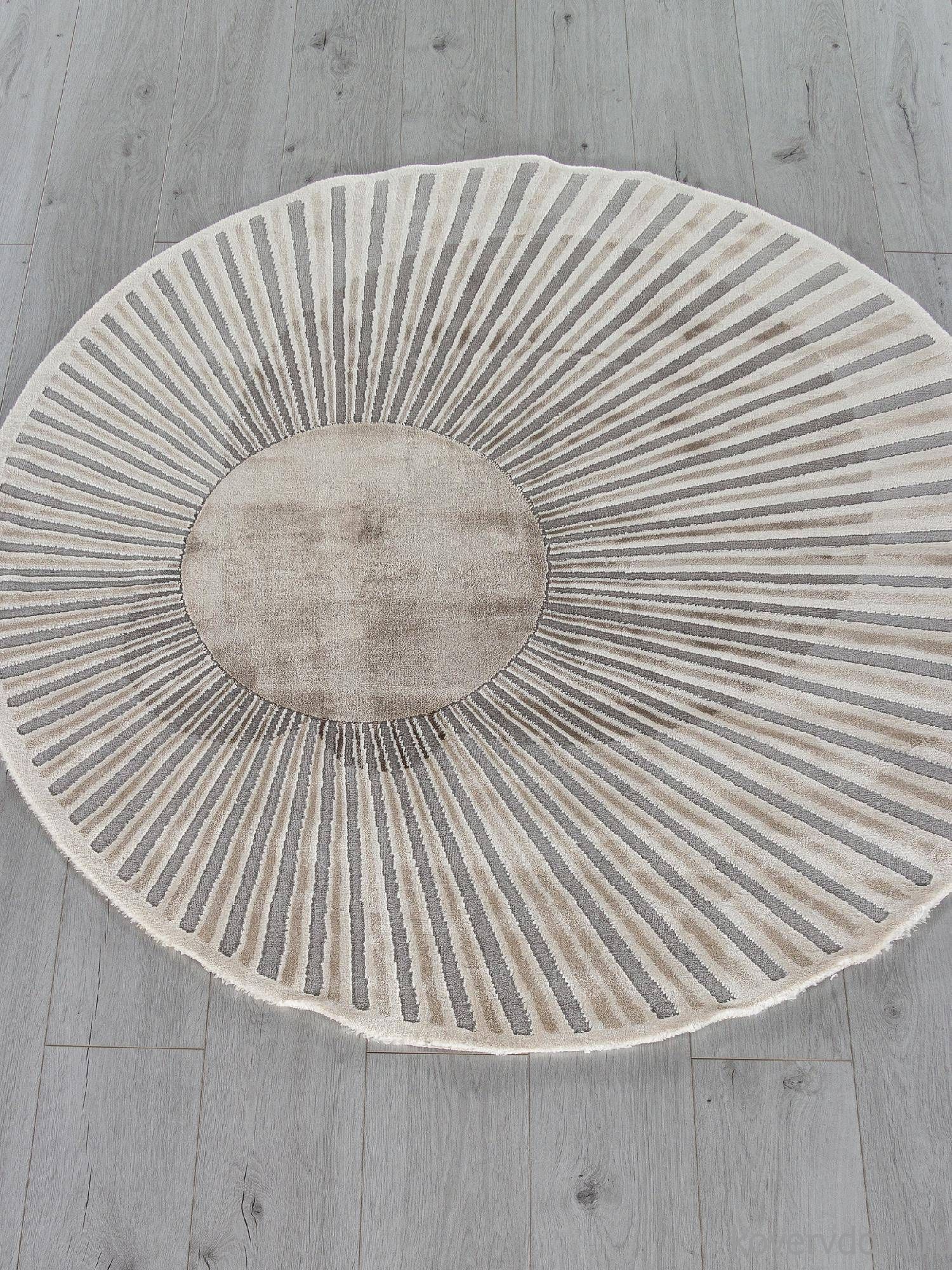 Ковер SAFIR 00837C GREY / BROWN Круг Ковер SAFIR 00837C GREY / BROWN Круг