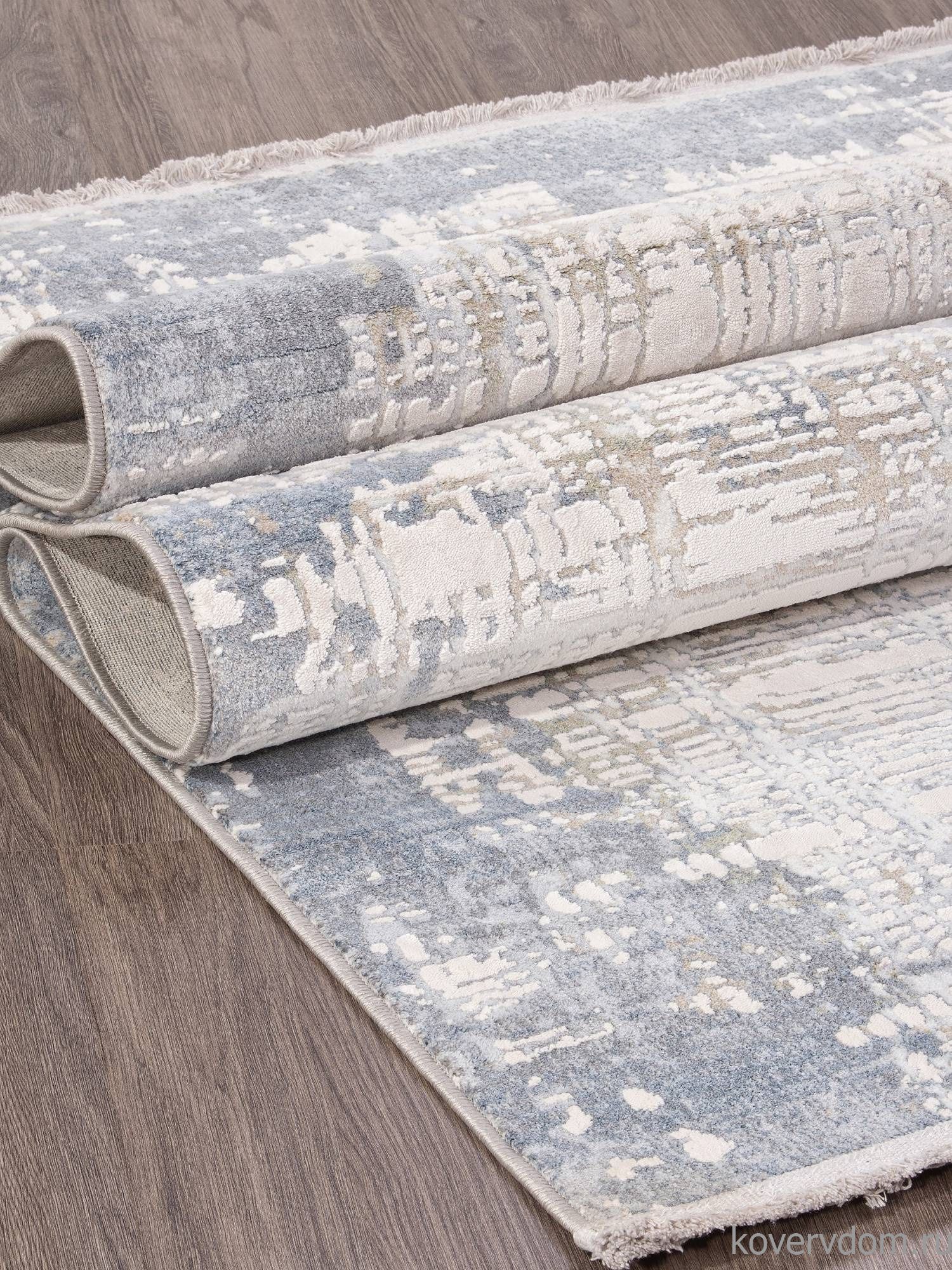 Ковер PERLA C634AQ GREY / L.GREY