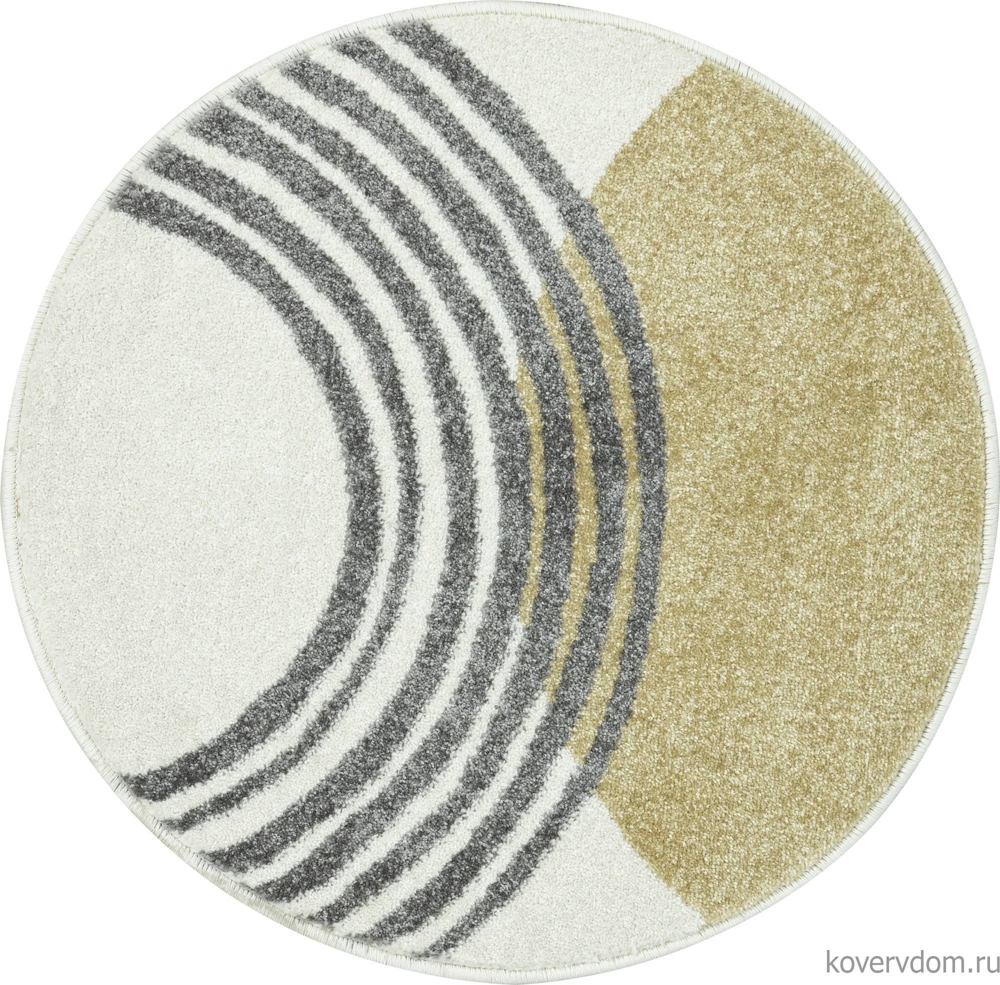 Ковер SOFIT C121 YELLOW Круг