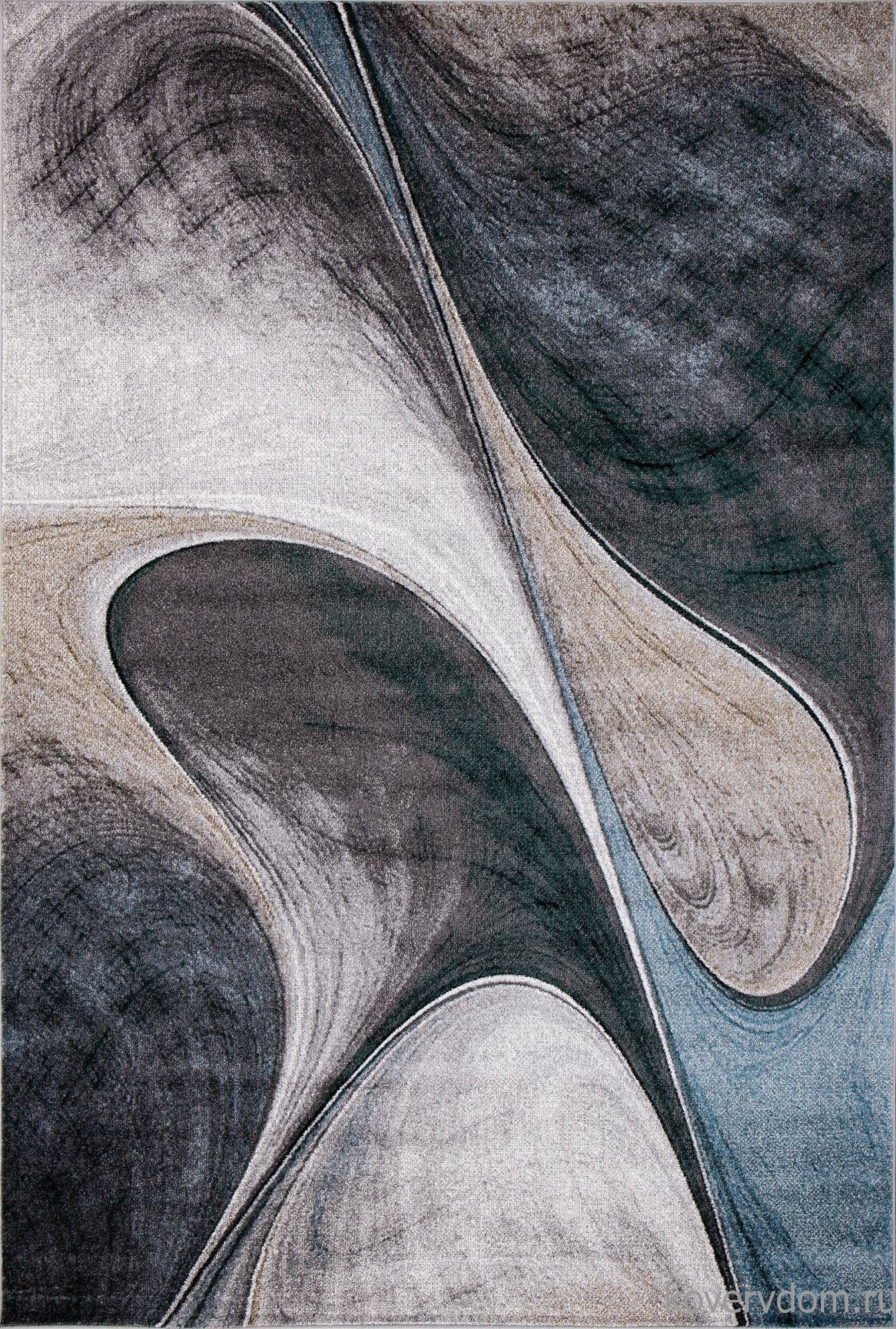 Ковер LONDON D825 GRAY-BLUE Ковер LONDON D825 GRAY-BLUE