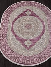 Овальный ковер розовый MOROCCO D763 PINK Овал