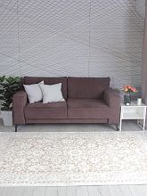 Ковер из Турции бежевый AMELI 9256A S.BEIGE / P.WHITE