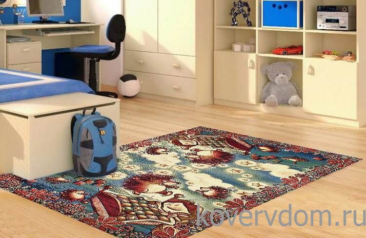 Детский ковер Ежики 40552-02 Детский ковер Ежики 40552-02