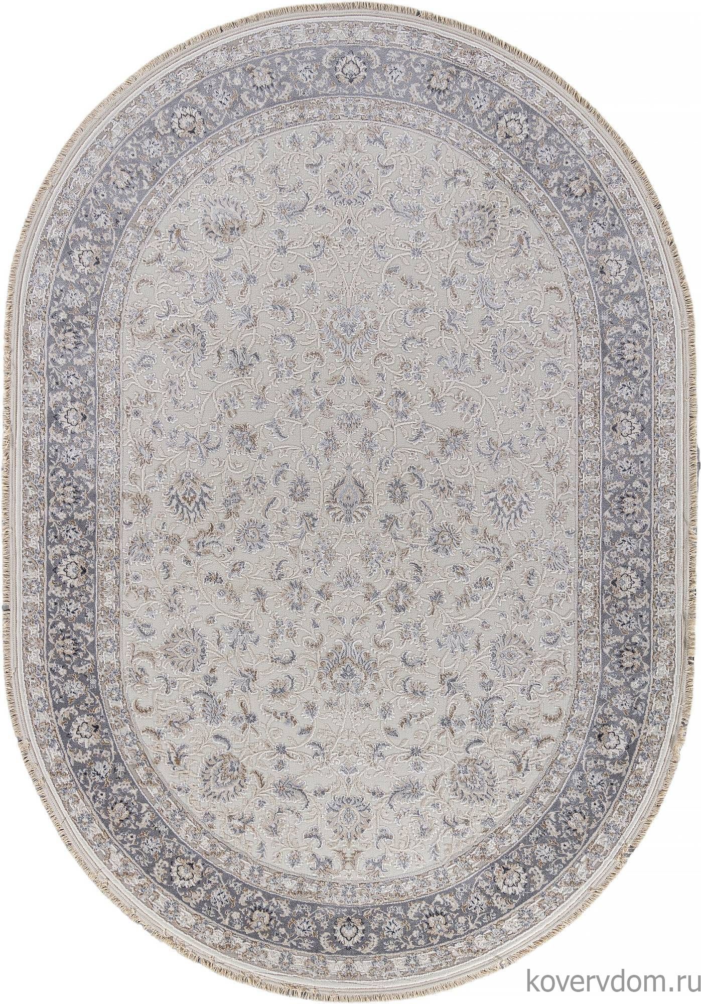 Ковер Jasmine 35831Z CREAM / L.GREY Овал