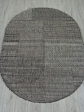 Ковер KAIR S139 DARK GRAY Овал