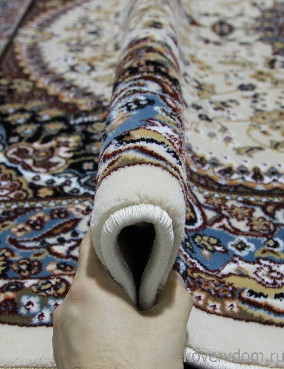 Ковер SHAHREZA d205 CREAM-BLUE Ковер SHAHREZA d205 CREAM-BLUE